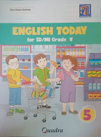 Image of English Today for SD/MI Grade V