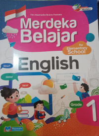 Image of Merdeka Belajar English for Elementary School Grade 1
