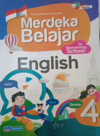 Image of Merdeka Belajar English for Elementary School Grade 4