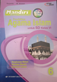 Image of Pendidikan Agama Islam untuk Sekolah Dasar Kelas 6 (Mandiri)