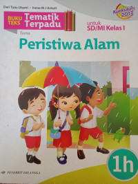 Image of Tematik Terpadu 1h Peristiwa Alam untuk SD/MI Kelas I