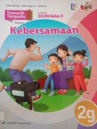 Image of Tematik Terpadu 2g Kebersamaan untuk SD/MI Kelas II