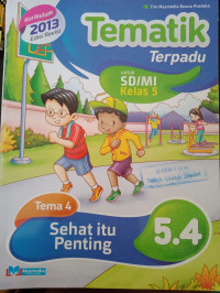 Image of Tematik Terpadu Tema 4 Sehat itu Penting 5.4