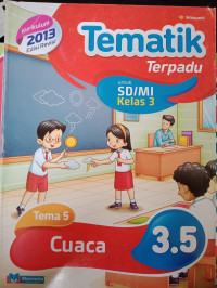 Image of Tematik Terpadu Tema 5 Cuaca 3.5