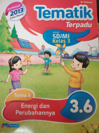 Image of Tematik Terpadu Tema 6 Energi dan Perubahannya 3.6